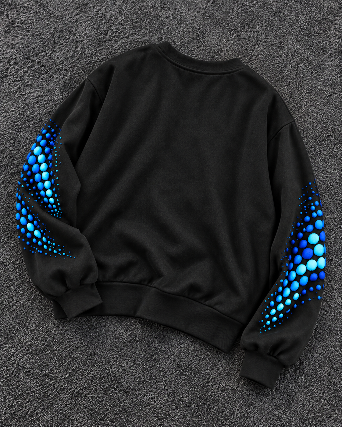 Lime Light Sweatshirt - model wearing oversized fit