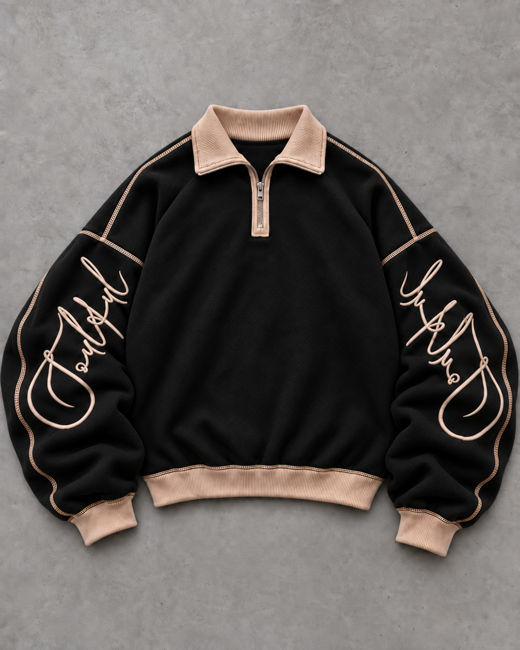 Soulful Sweatshirt Limited Edition - back embroidery full view
