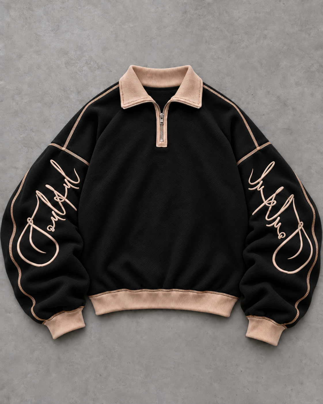 Soulful Sweatshirt Limited Edition - back embroidery full view