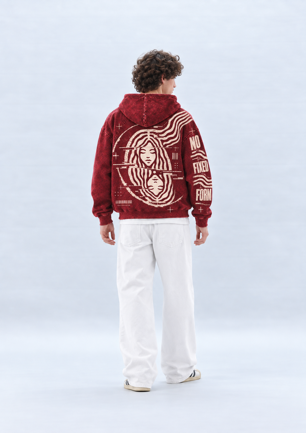 Crimson Reverie Hoodie