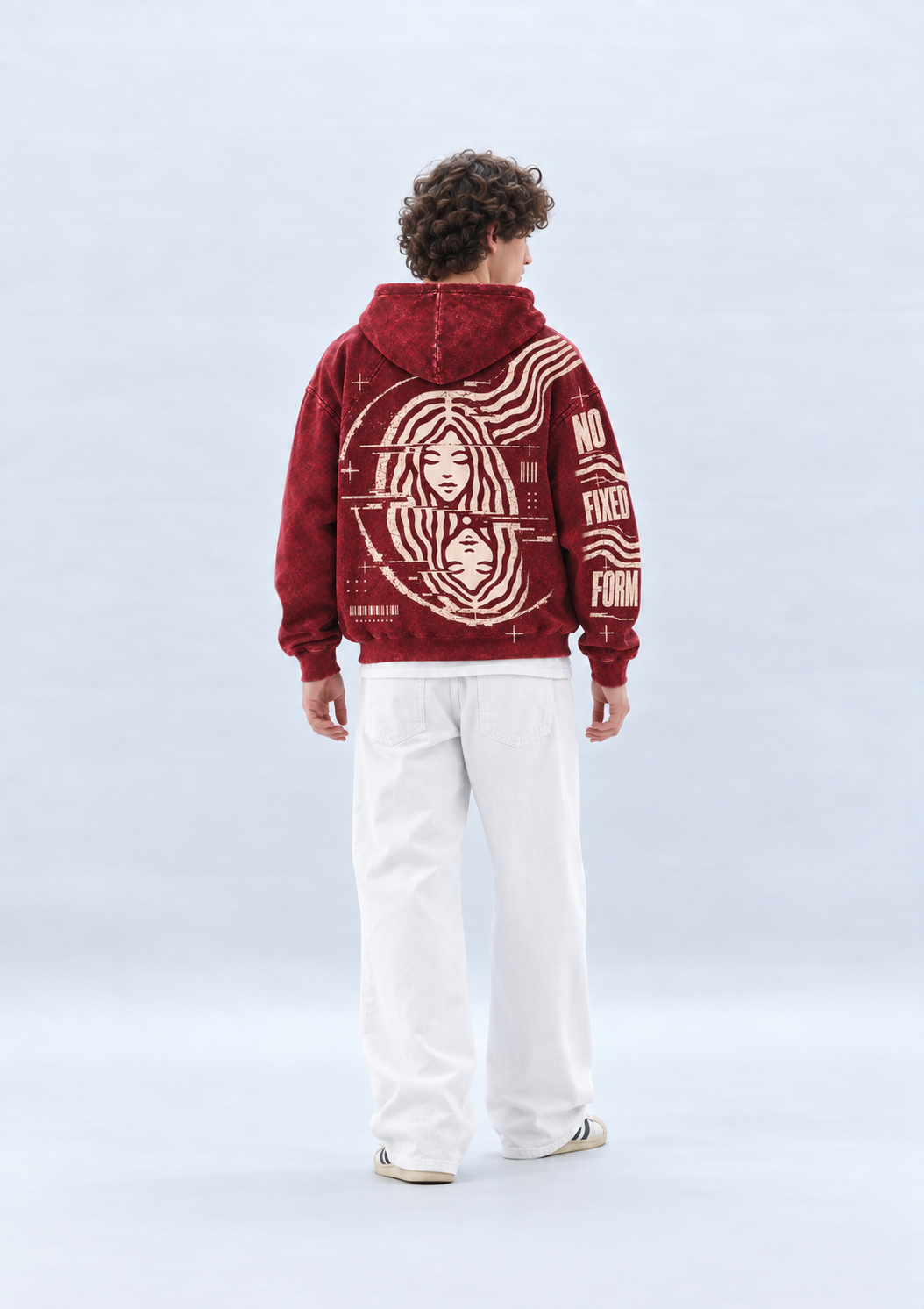 Crimson Reverie Hoodie
