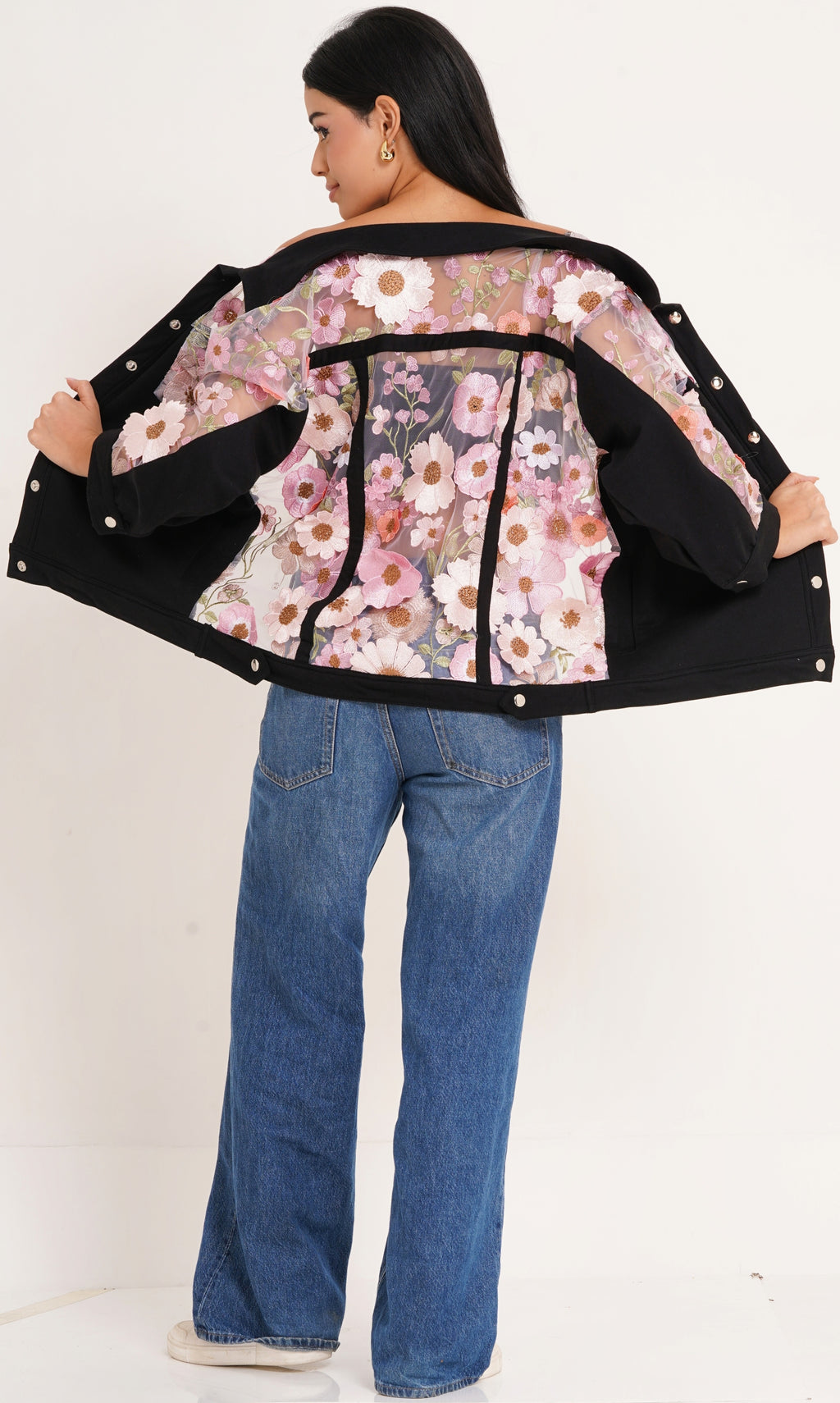 Midnight Bloom Overshirt W1
