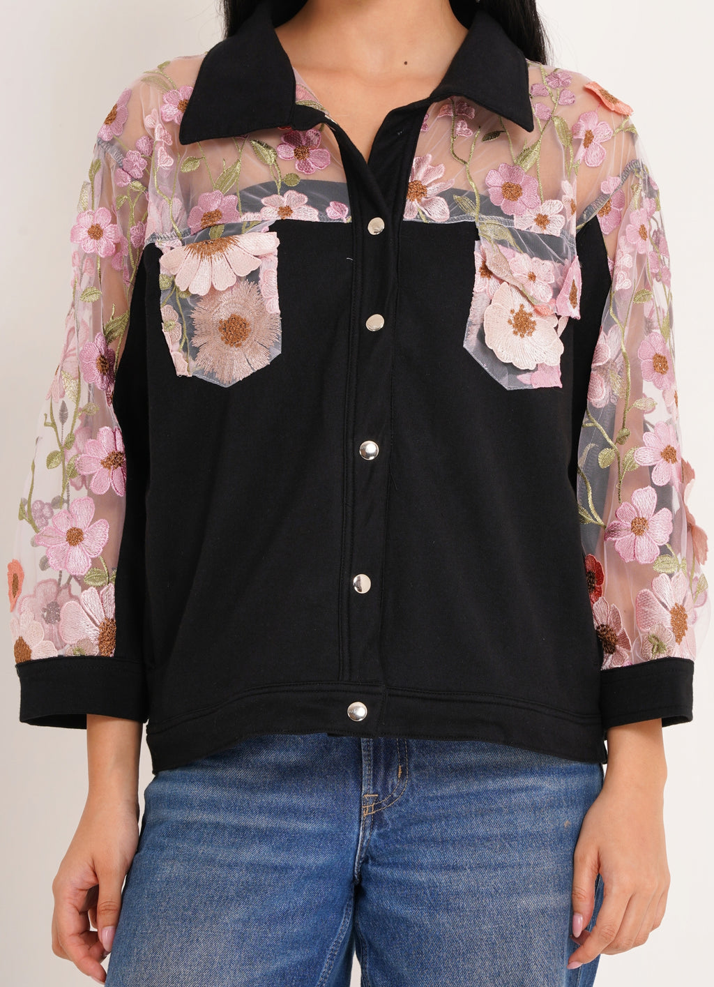 Midnight Bloom Overshirt W1