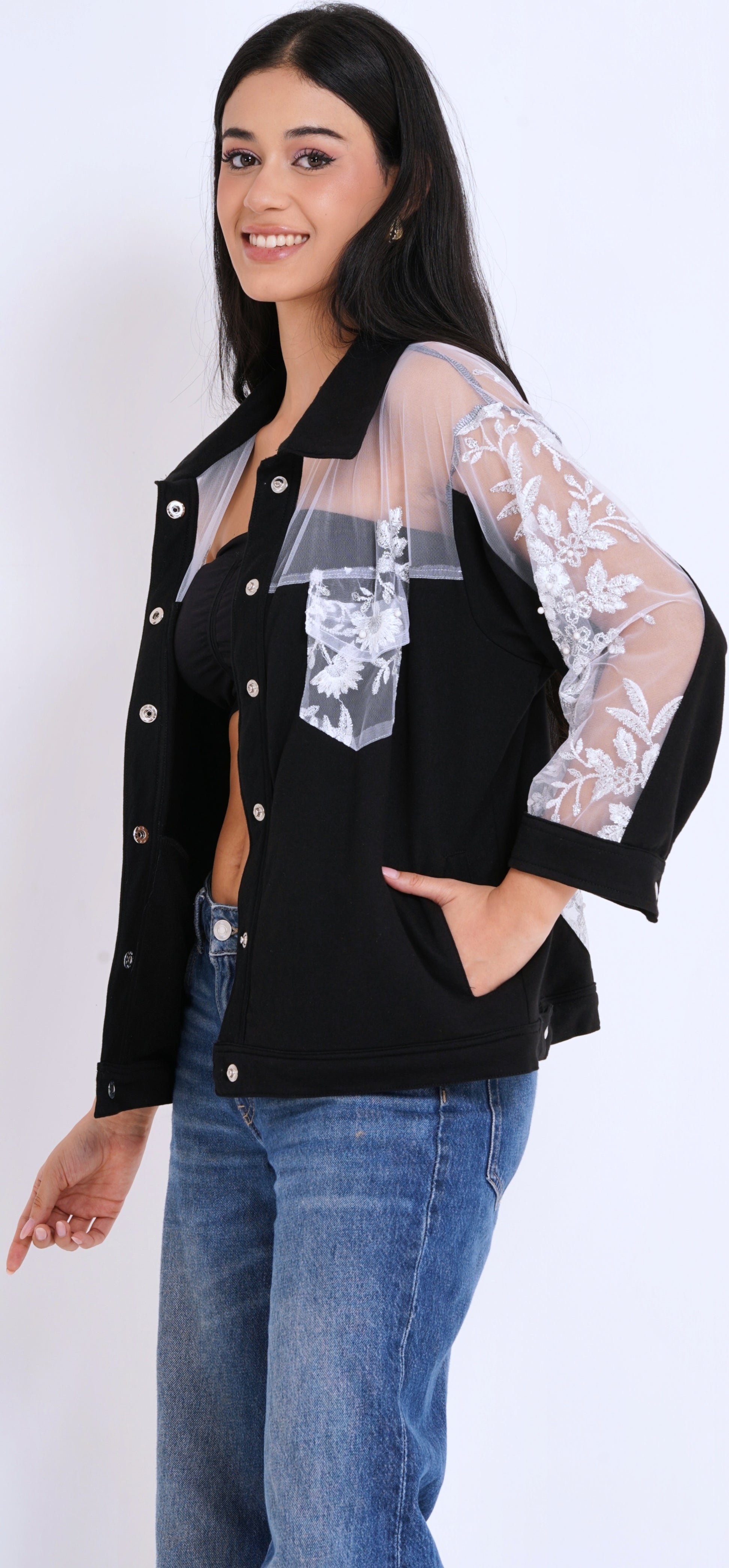 Ivory Noir Overshirt H1