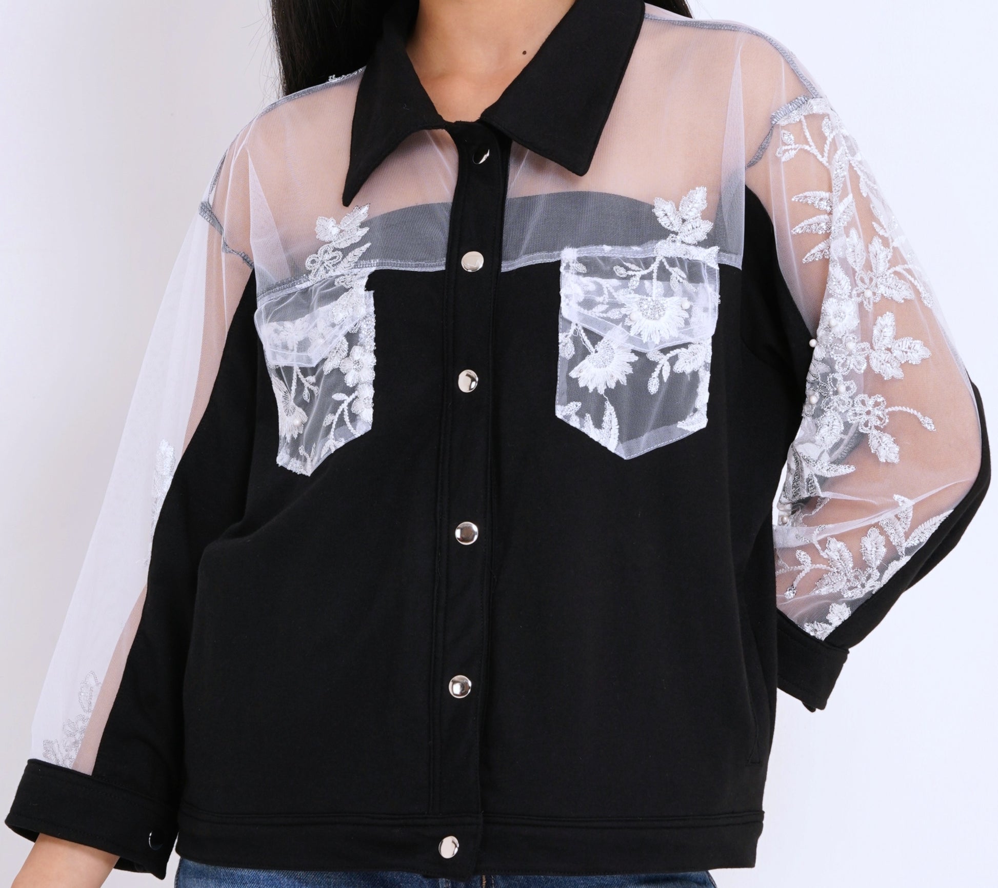 Ivory Noir Overshirt H1