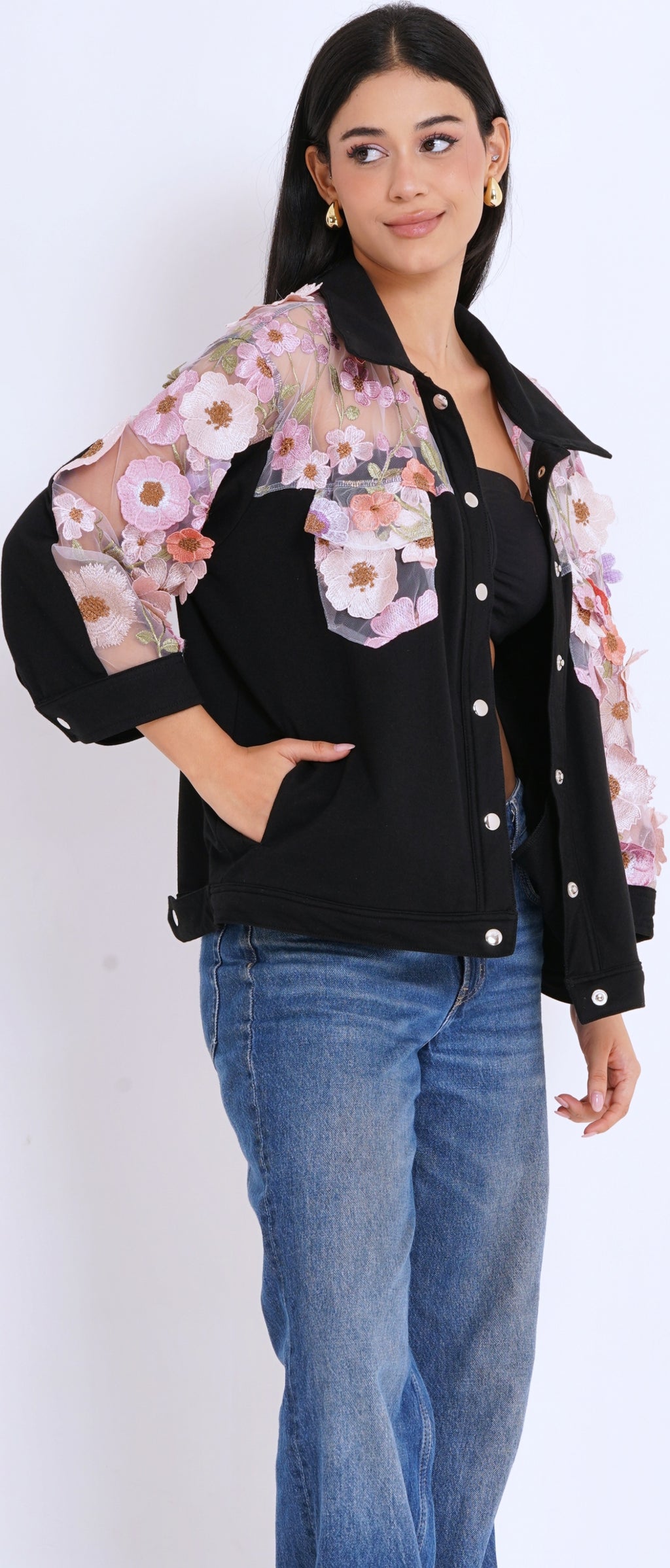 Rosé Garden Overshirt H1