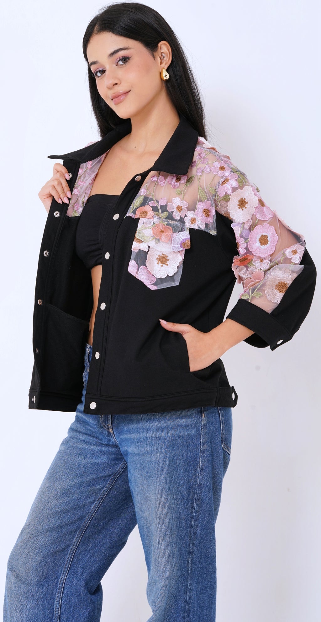 Rosé Garden Overshirt H1