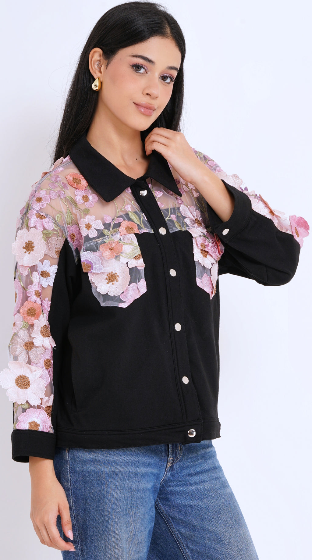 Rosé Garden Overshirt H1