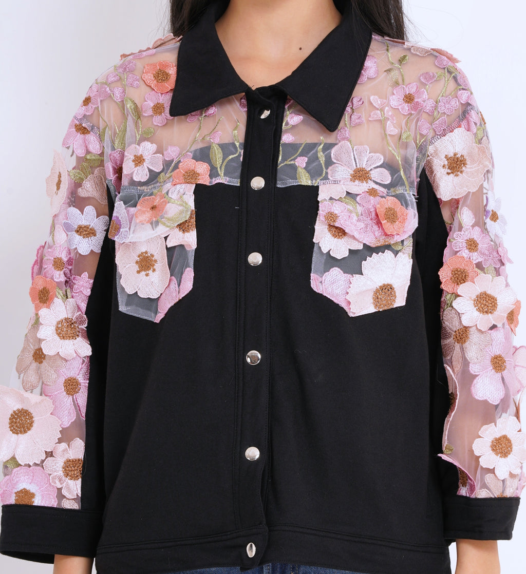 Rosé Garden Overshirt H1