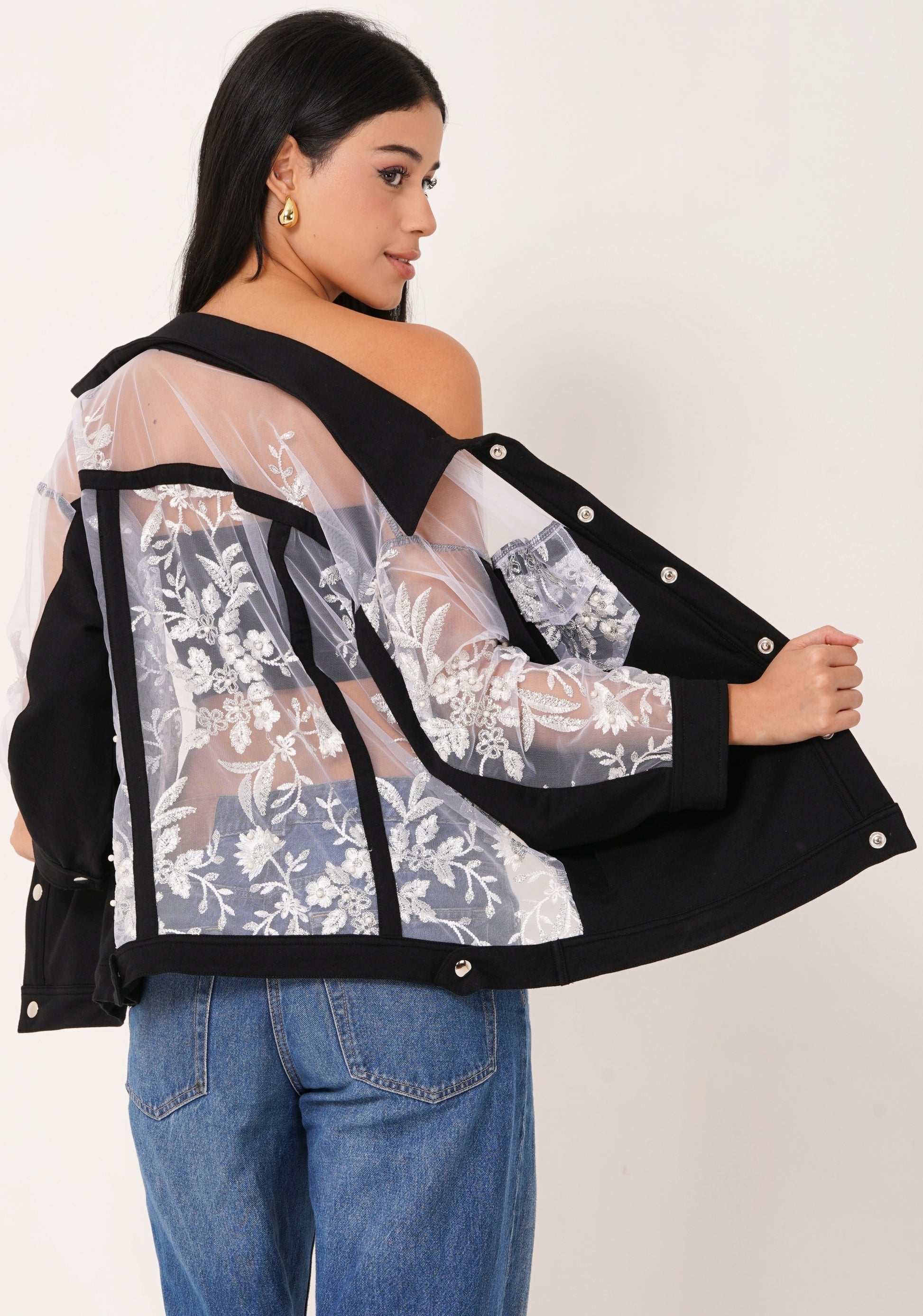 Moonlace Noir Jacket W1