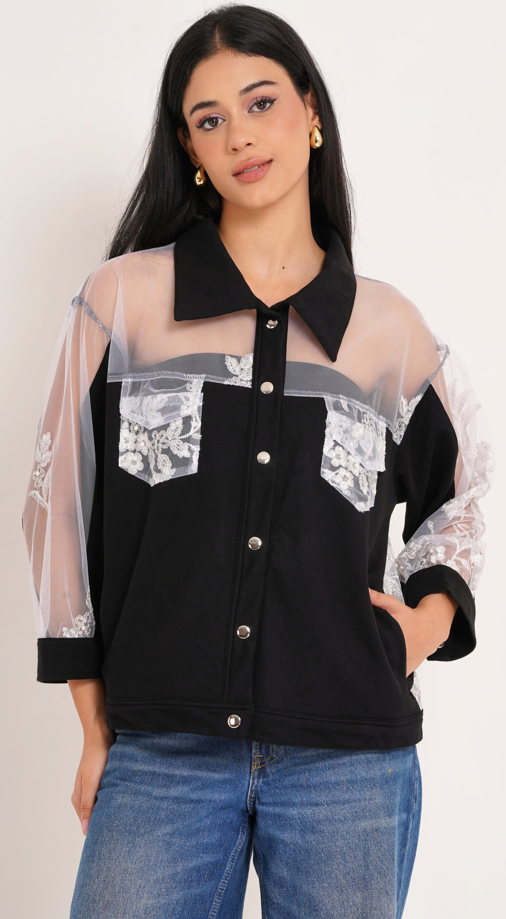 Moonlace Noir Jacket W1