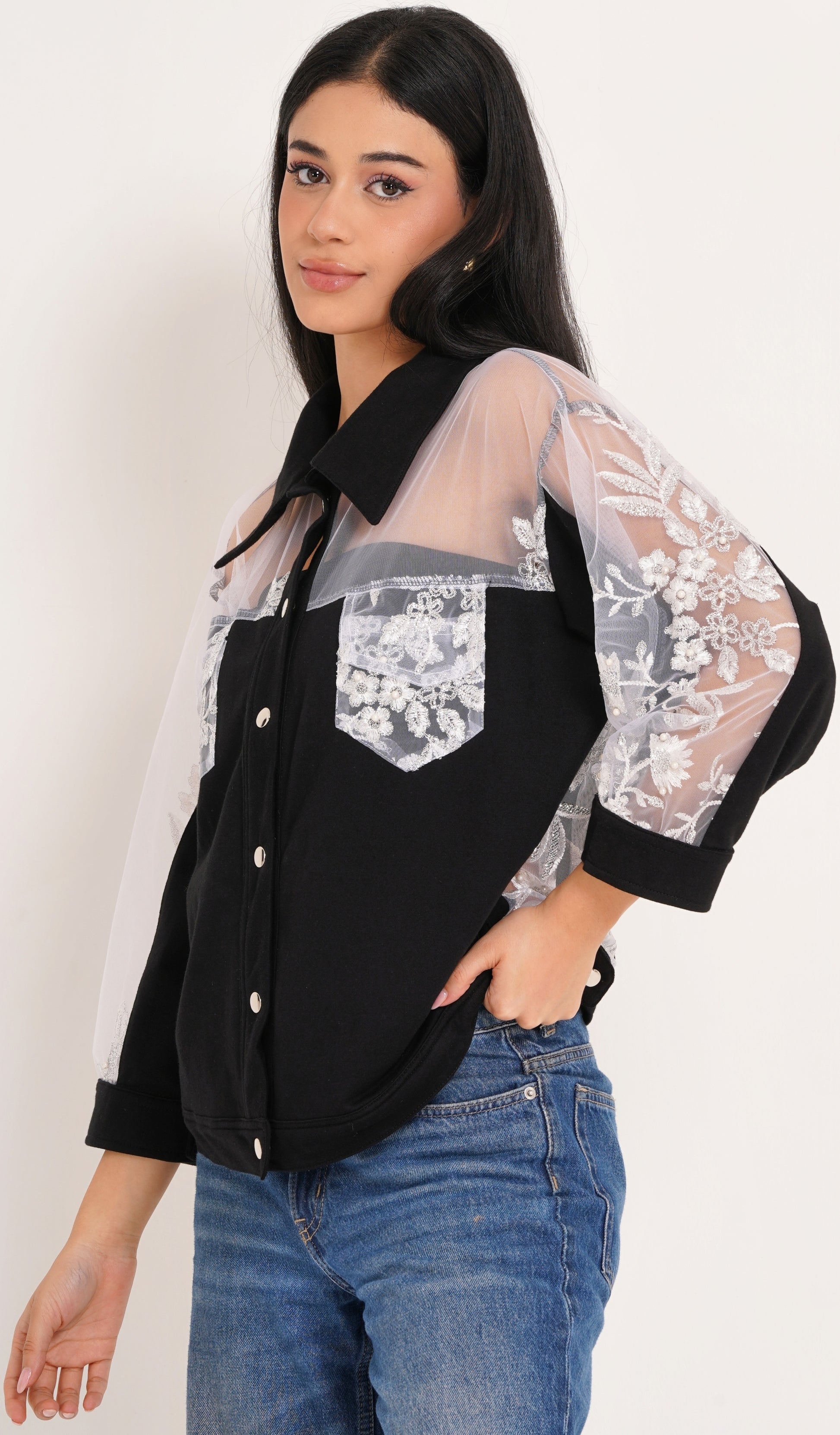 Moonlace Noir Jacket W1