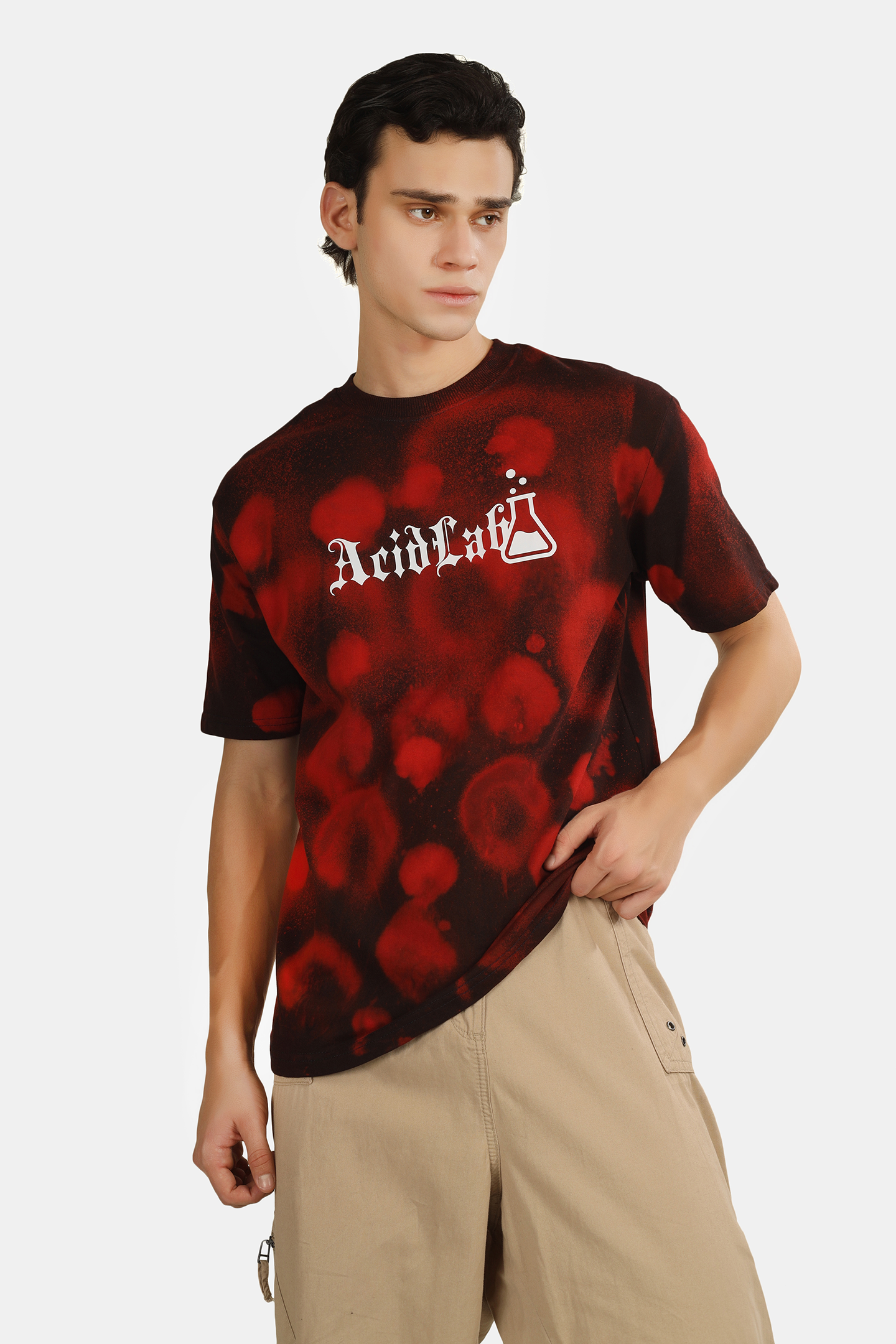 SCARLET FLUX TEE
