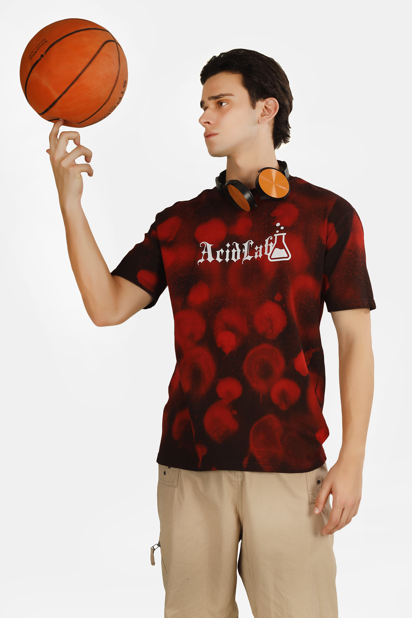 SCARLET FLUX TEE