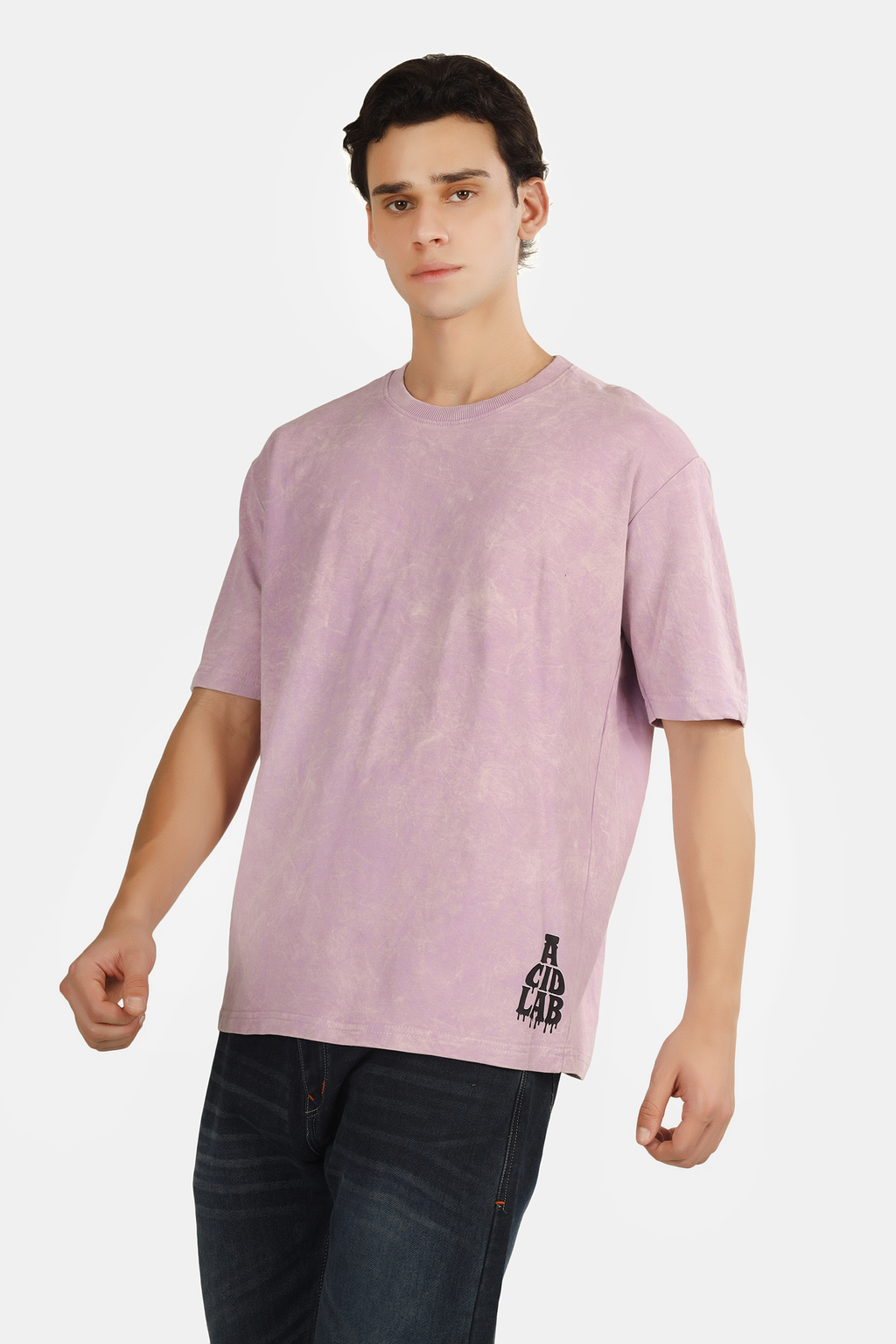 VIOLET DRIFT TEE