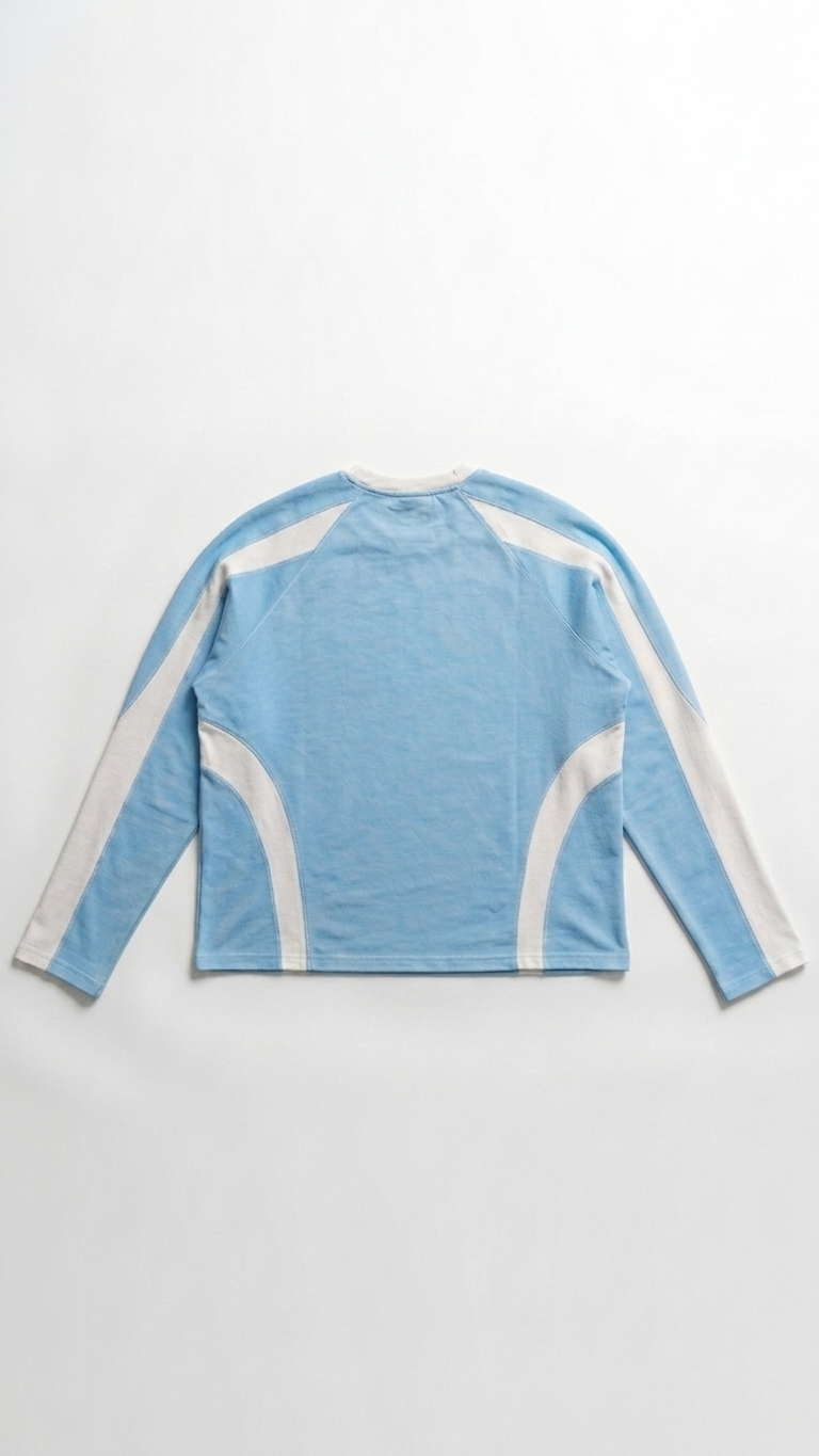 Ice Blue MMXXII worn side — street style — BWgrab