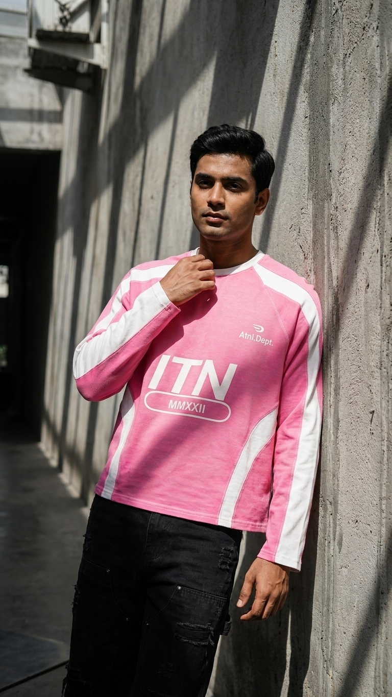 Sakura Pink MMXXII front view — unisex streetwear — BWgrab