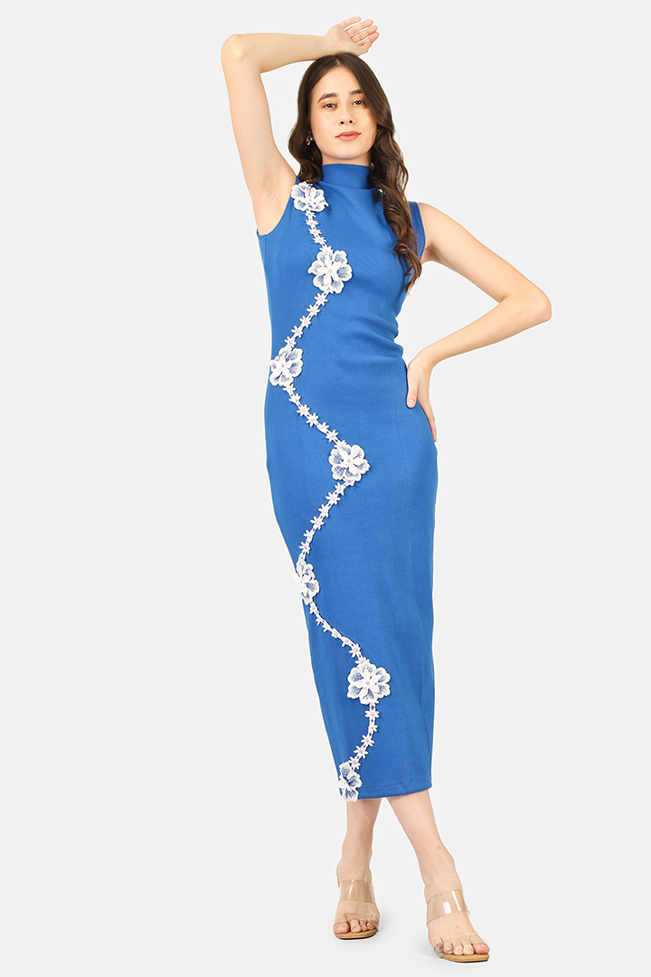 MOONLACE BLOOM DRESS