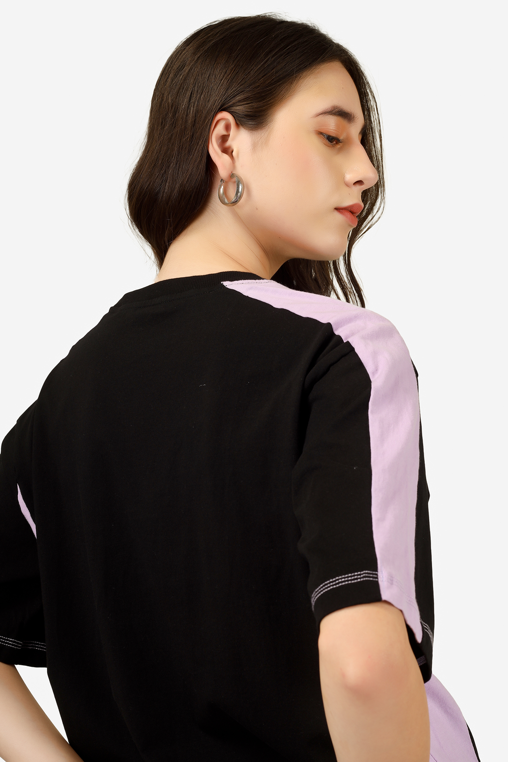 LAVENDER OVERSIZED TEE