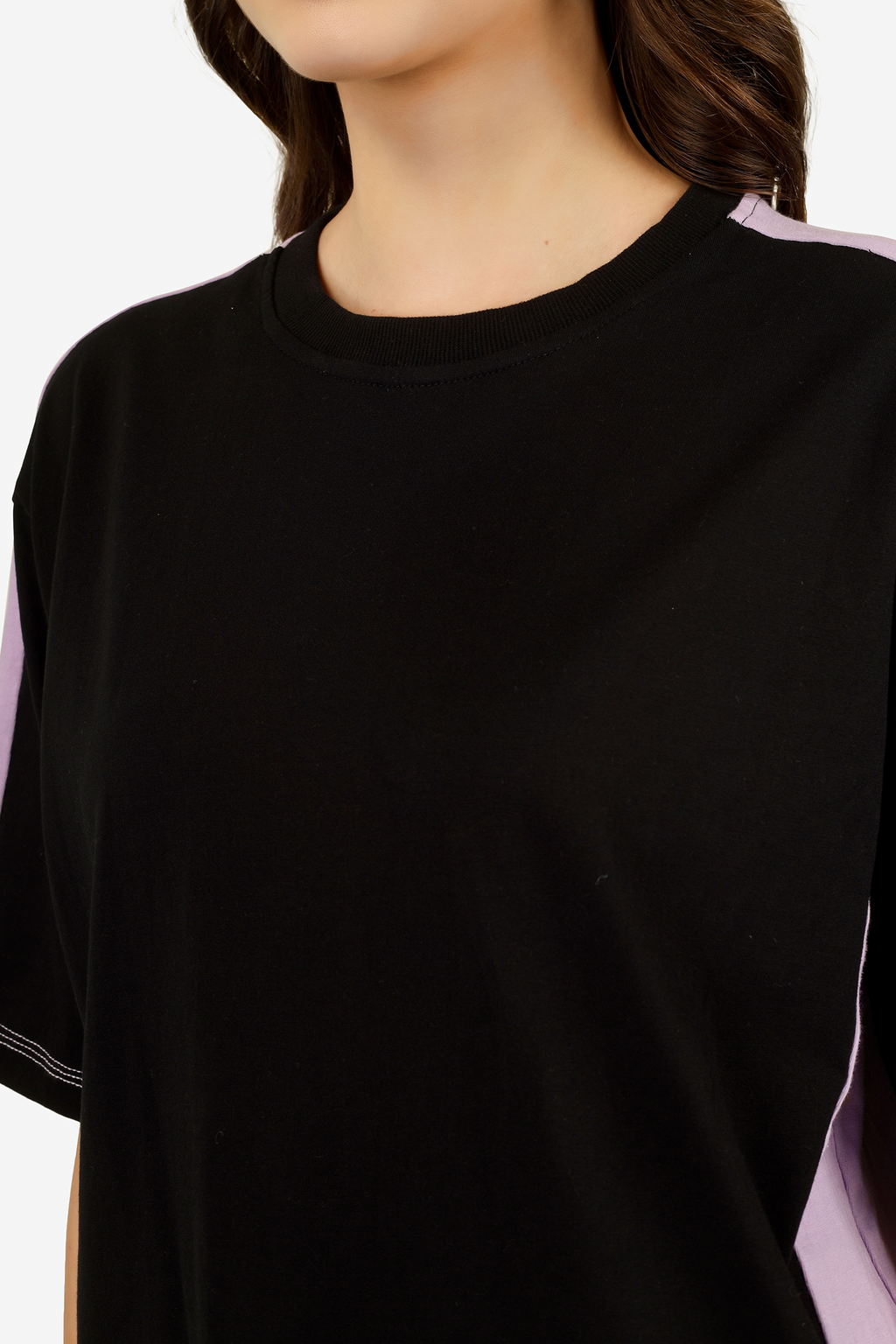 LAVENDER OVERSIZED TEE