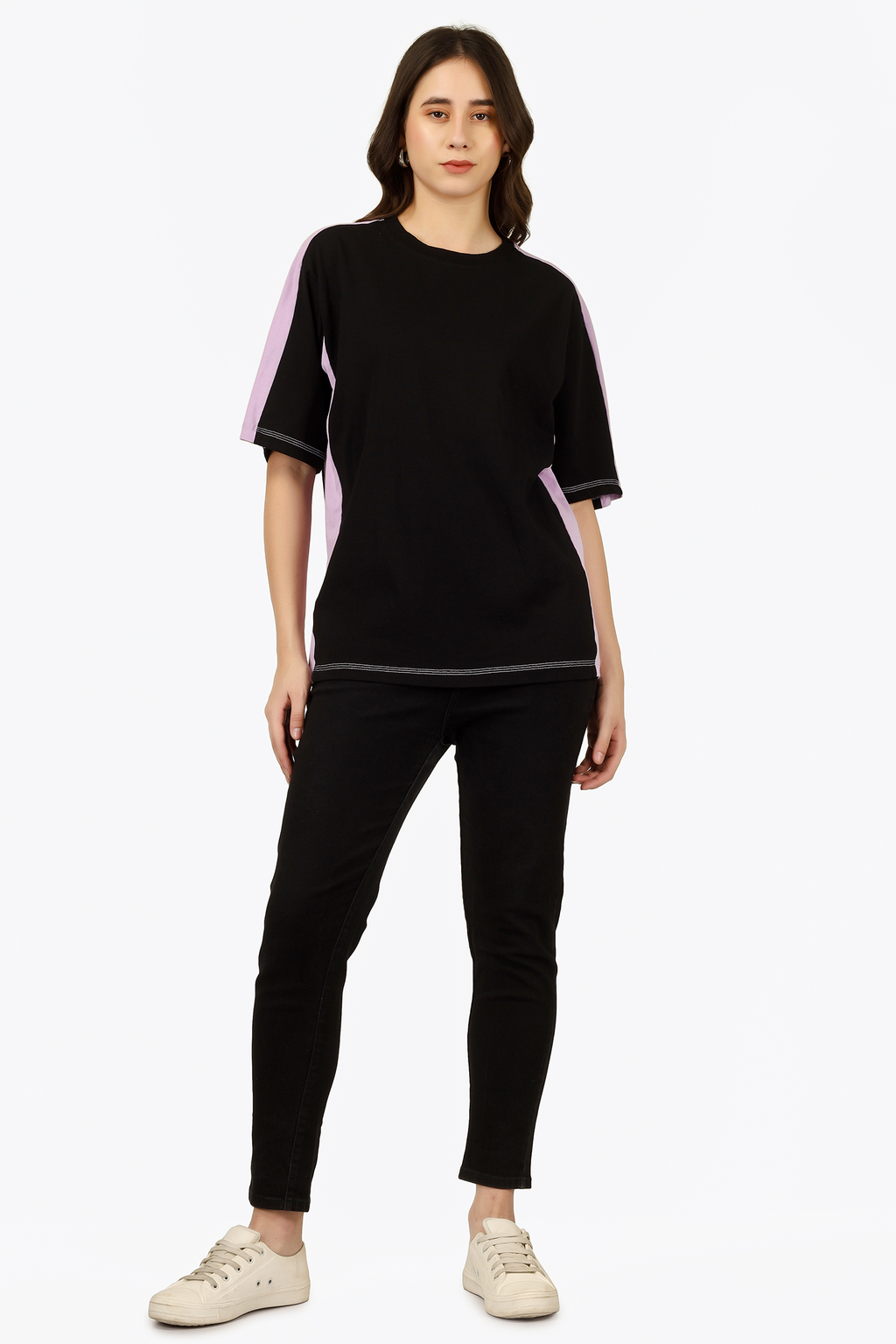 LAVENDER OVERSIZED TEE
