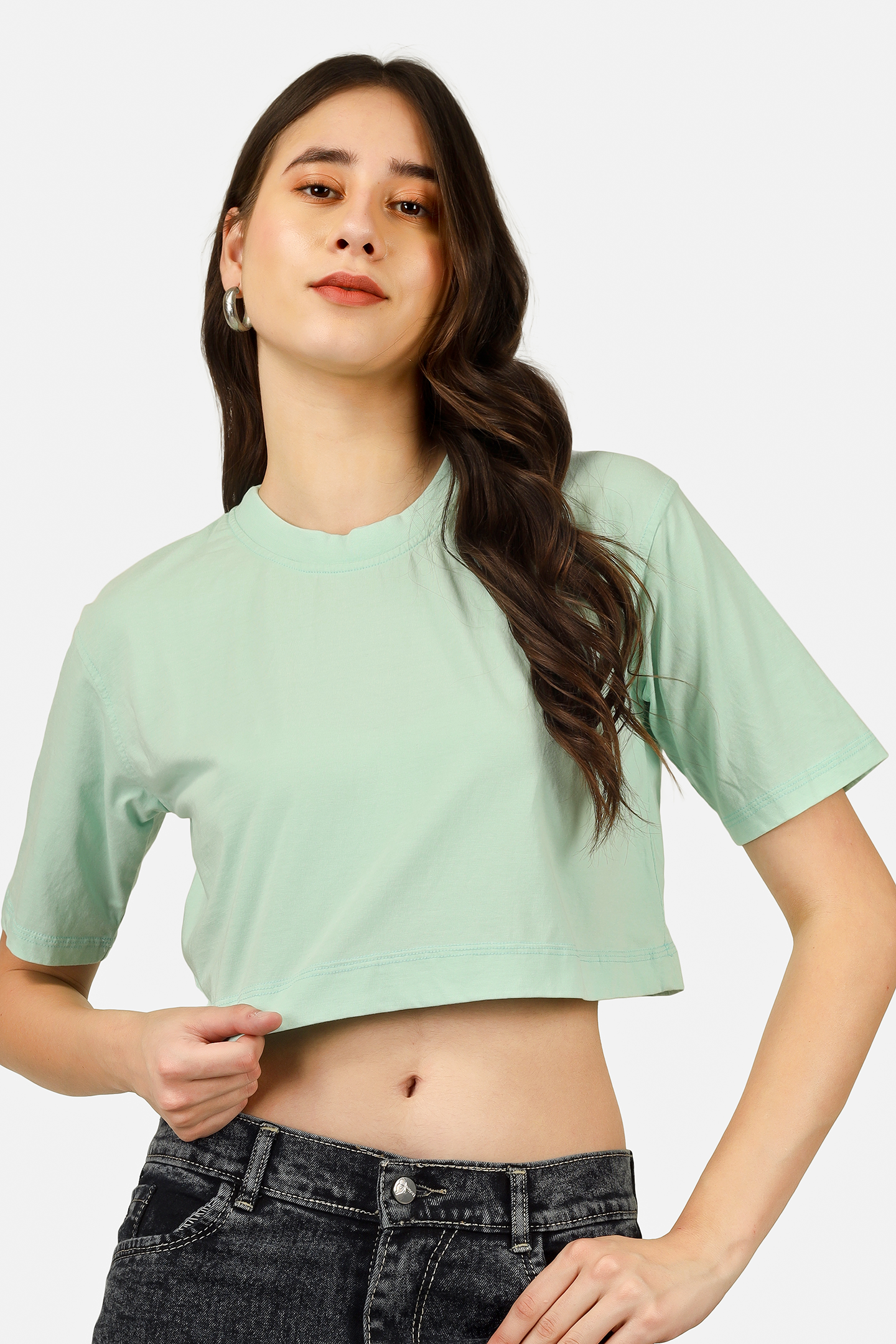 Oversized Crop Top
