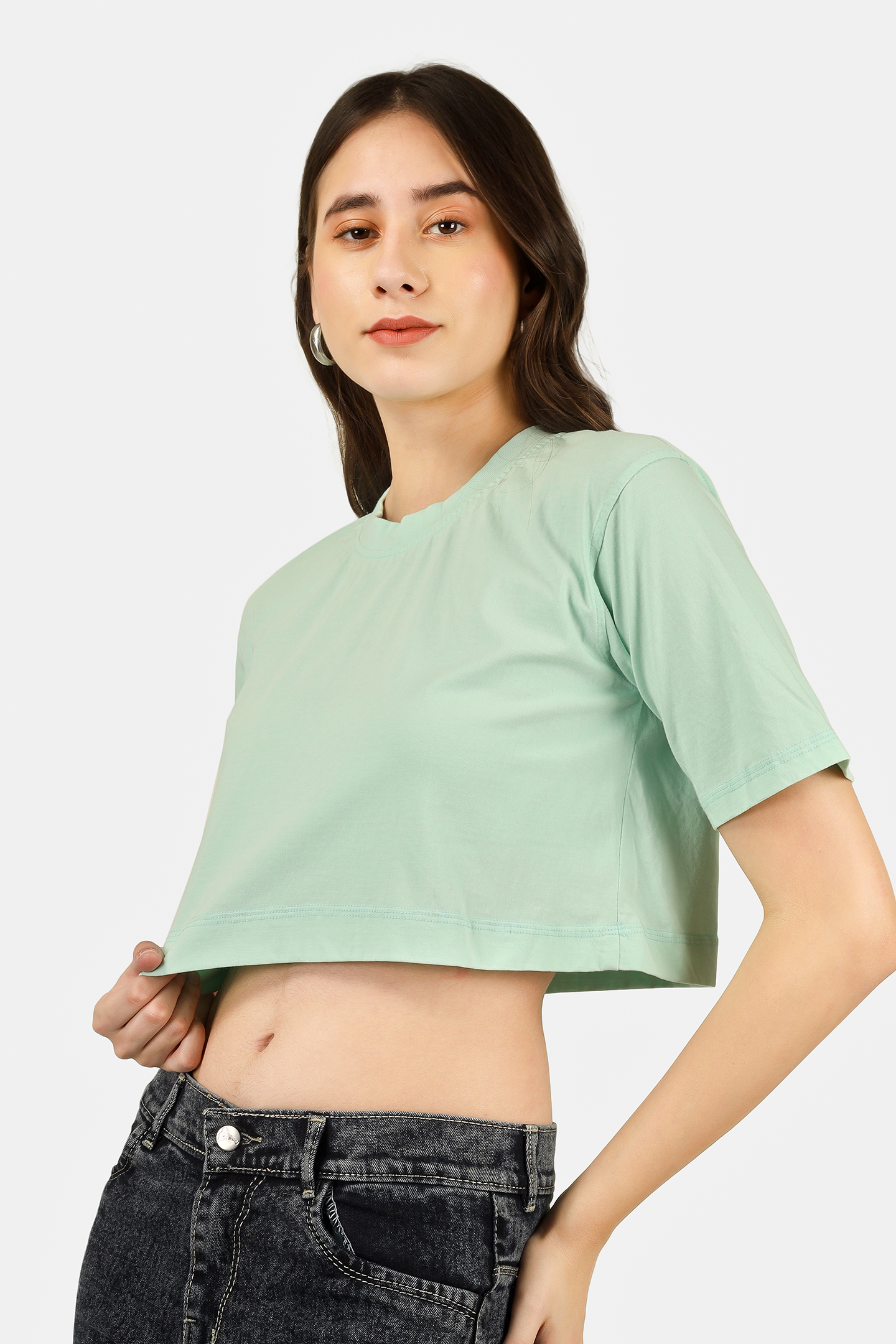 Oversized Crop Top