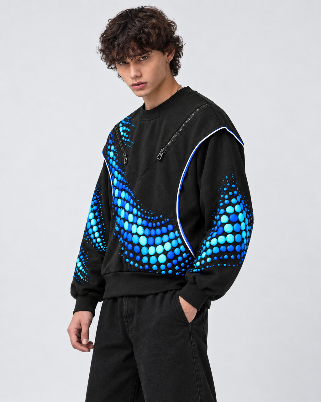 Lime Light Sweatshirt - limited edition packaging detail
